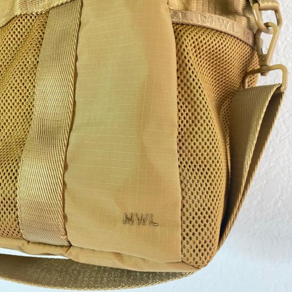NWT MWL (Re)sourced Ripstop Nylon Duffle Bag, Toffee - Picture 4 of 6